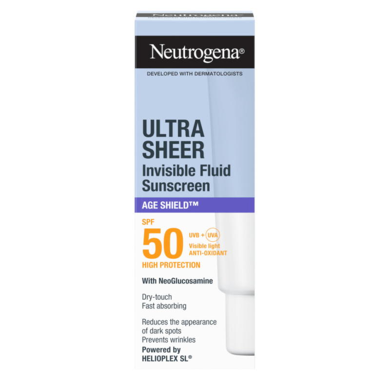 Neutrogena Neviditelný fluid SPF 50 Age Shield Ultra Sheer 50 ml