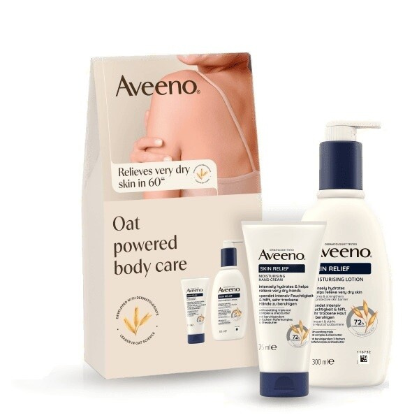 Aveeno Skin Relief intenzivní hydratační sada pro suchou a citlivou pokožku