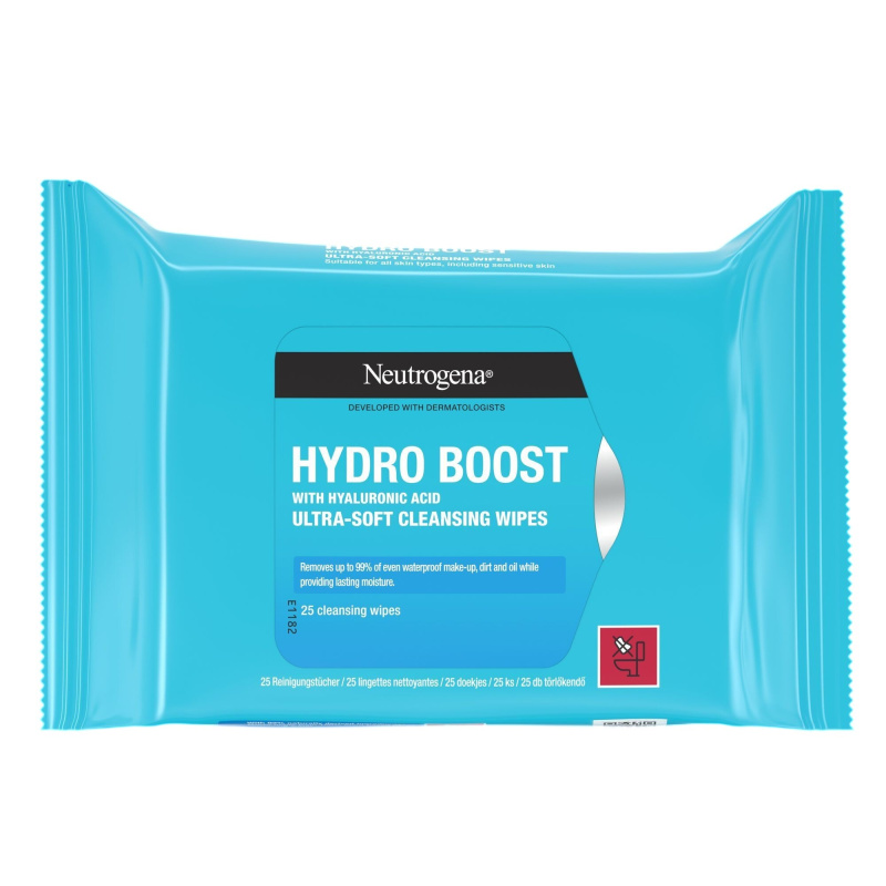 Neutrogena Hydro Boost® jemné čisticí ubrousky 25 ks