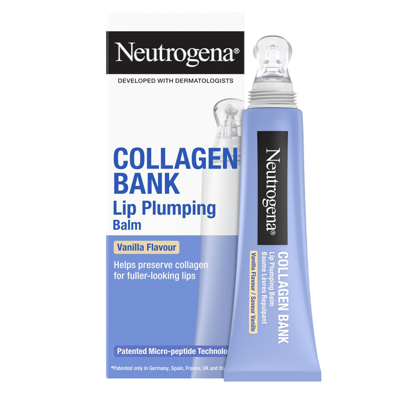 Neutrogena Collagen Bank vyplňující balzám na rty 12 ml