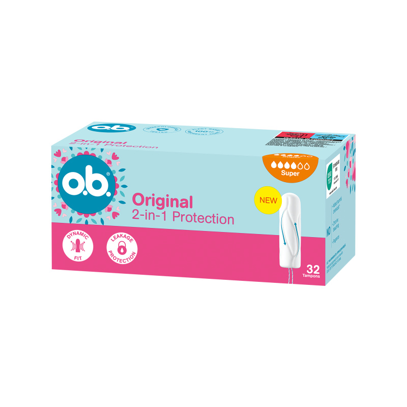 o.b. Tampóny Original Super 32 ks