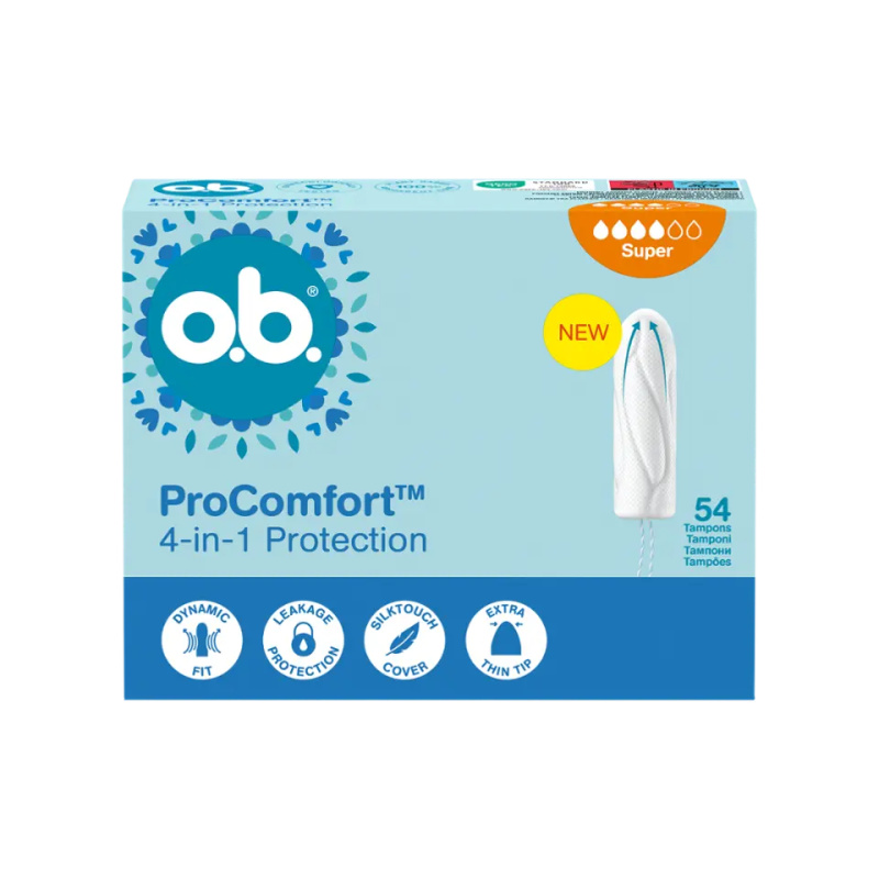 o.b. Tampóny ProComfort Super 54 ks