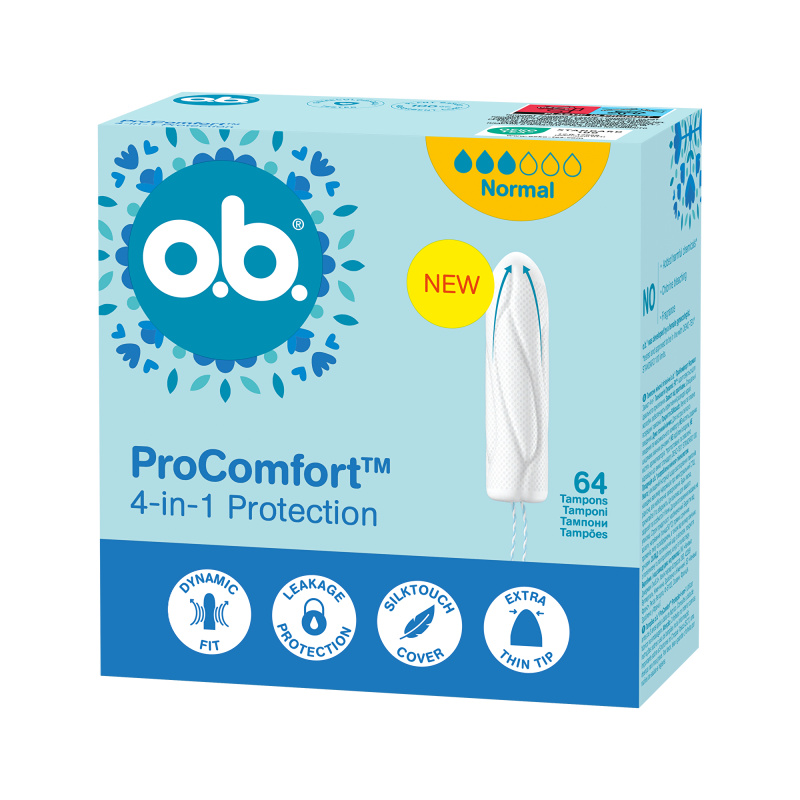 o.b. Tampóny ProComfort Normal 64 ks