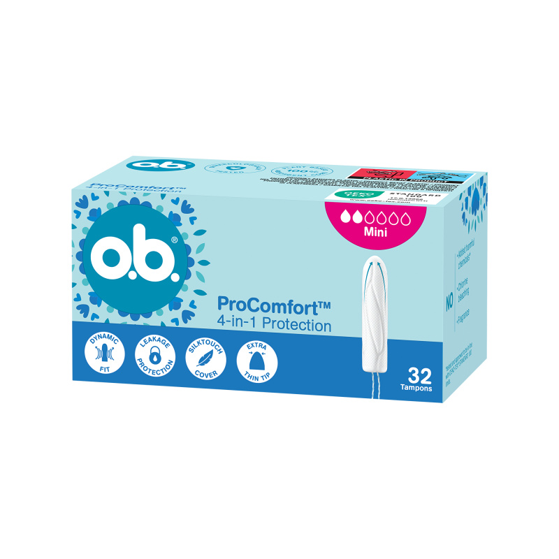o.b. Tampóny ProComfort Mini 32 ks