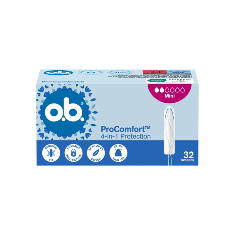 o.b. Tampóny ProComfort Mini 32 ks