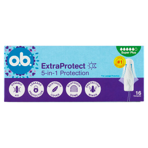 o.b. tampony (16ks/kra) Extr Protec Plus