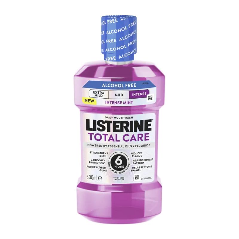 Listerine Ústní voda Total Care Intense Mouthwash 500 ml 500 ml