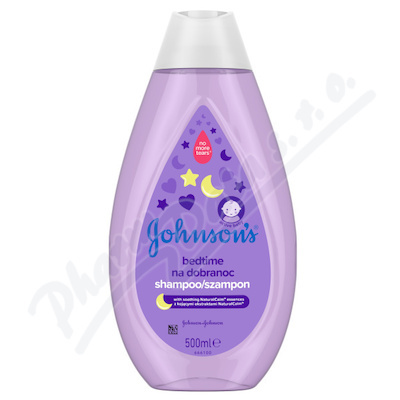 Johnson's® Bedtime mycí gel pro dobré spaní na vlasy 500 ml