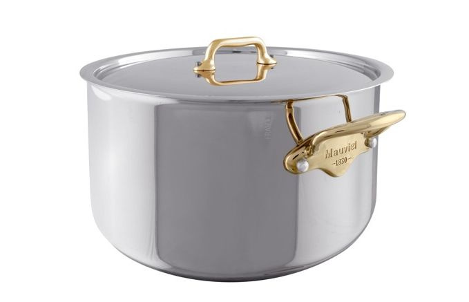 Mauviel M´Cook b kastrol s nerezovou poklicí, 24 cm 353125