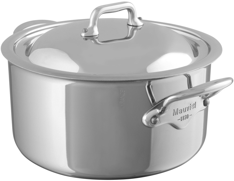 Mauviel M'cook kastrol s nerezovou poklicí 20 cm 523121