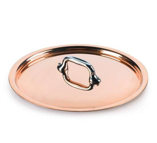 Mauviel Měděná poklice s nerezovou rukojetí, 24 cm 611824
