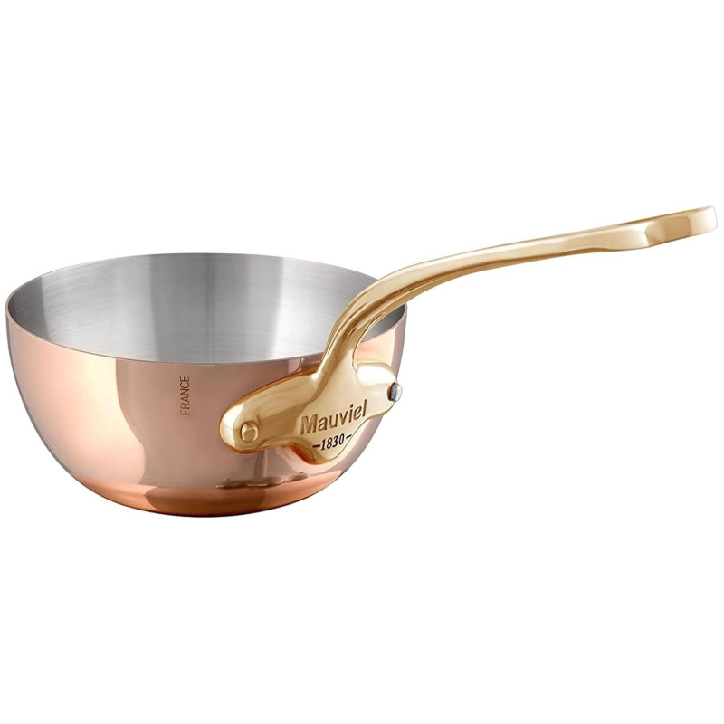 Mauviel Kónický měděný rendlík s bronzovou rukojetí, M’Héritage 150 B, Ø 24 cm / 3,2 l 671224