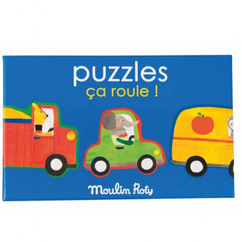 Puzzle Auta Moulin Roty