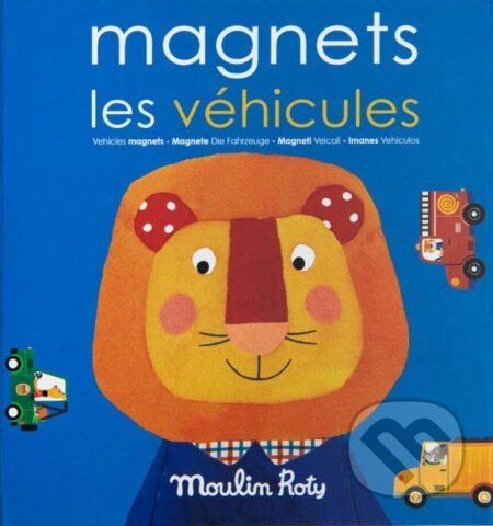 MOULIN ROTY Magnetická hra dopravní prostředky