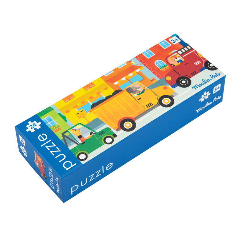 MOULIN ROTY Puzzle auta - 24 pcs