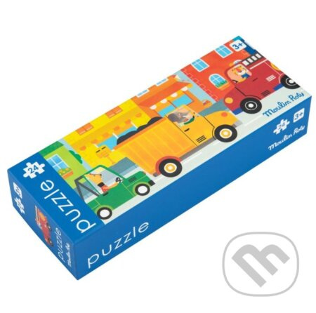 MOULIN ROTY Puzzle auta - 24 pcs