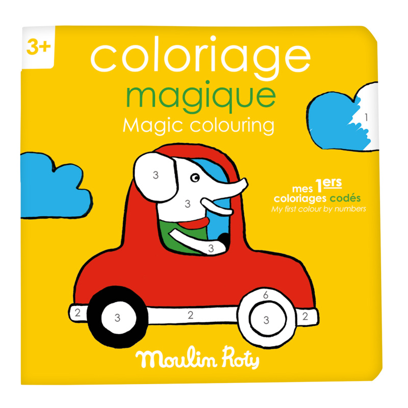 Moulin Roty omalovánky podle čísel