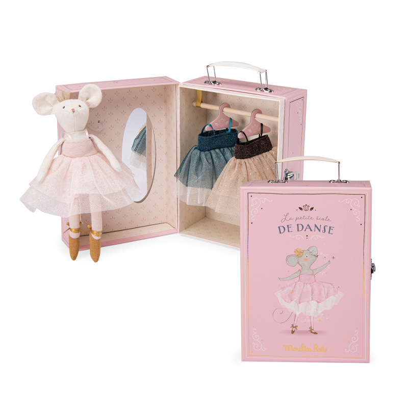 MOULIN ROTY Kufřík s garderobou a ballerinou Tutu