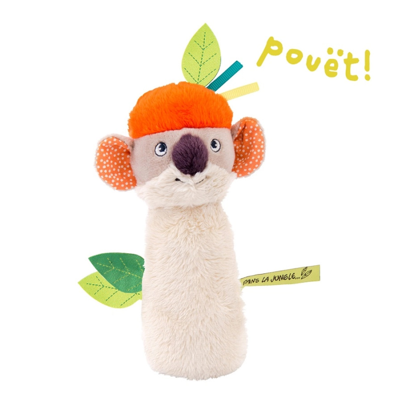 Kapesní pískací hračka Koala Koco od Moulin Roty