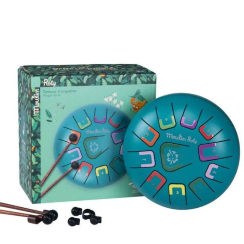 Jazykový buben v kolekci Dans la Jungle od Moulin Roty