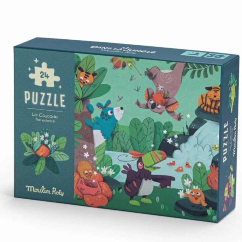 Puzzle Svítící ve Tmě Vodopád 24 ks od Moulin Roty