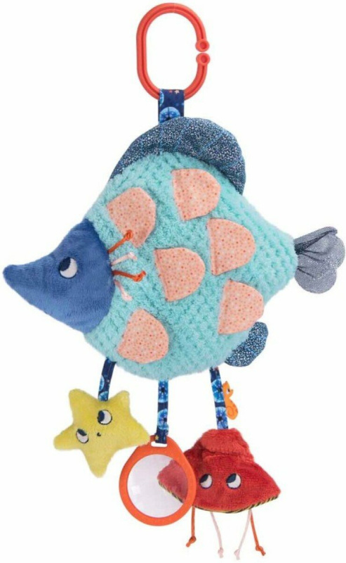 Plyšová rybka s aktivitami Moulin Roty