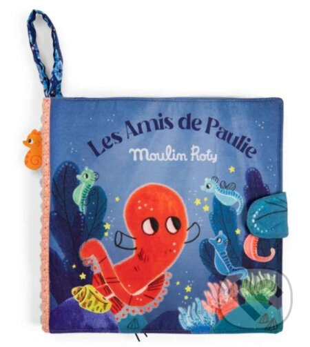 MOULIN ROTY Látková knížka Les Aventures de Paulie