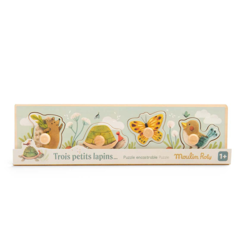 MOULIN ROTY Vkládací puzzle Zvířátka