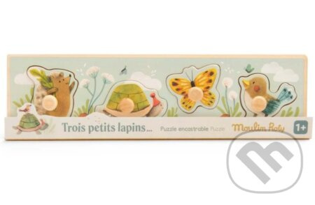 MOULIN ROTY Vkládací puzzle Zvířátka