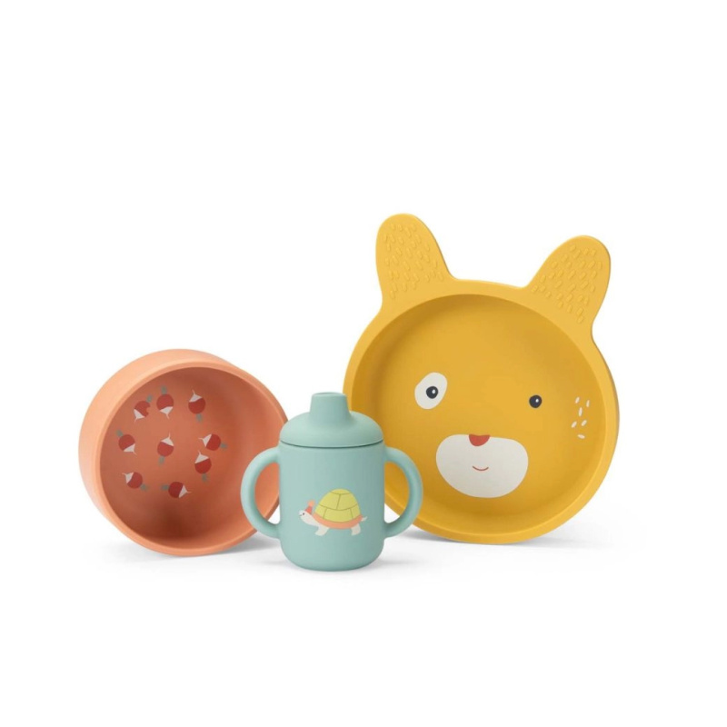 Sada nádobí Trois Petits Lapins od Moulin Roty