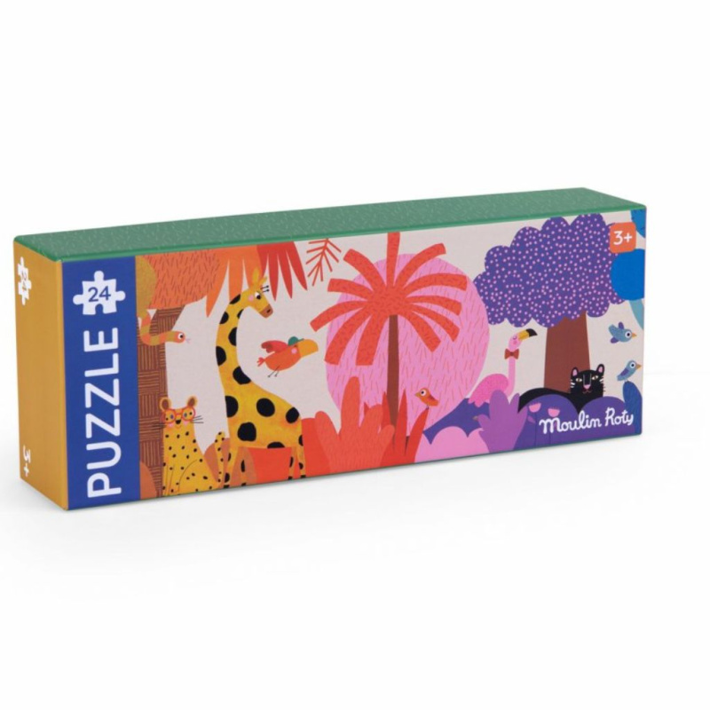 Puzzle Různobarevný svět od Moulin Roty - 24 dílků