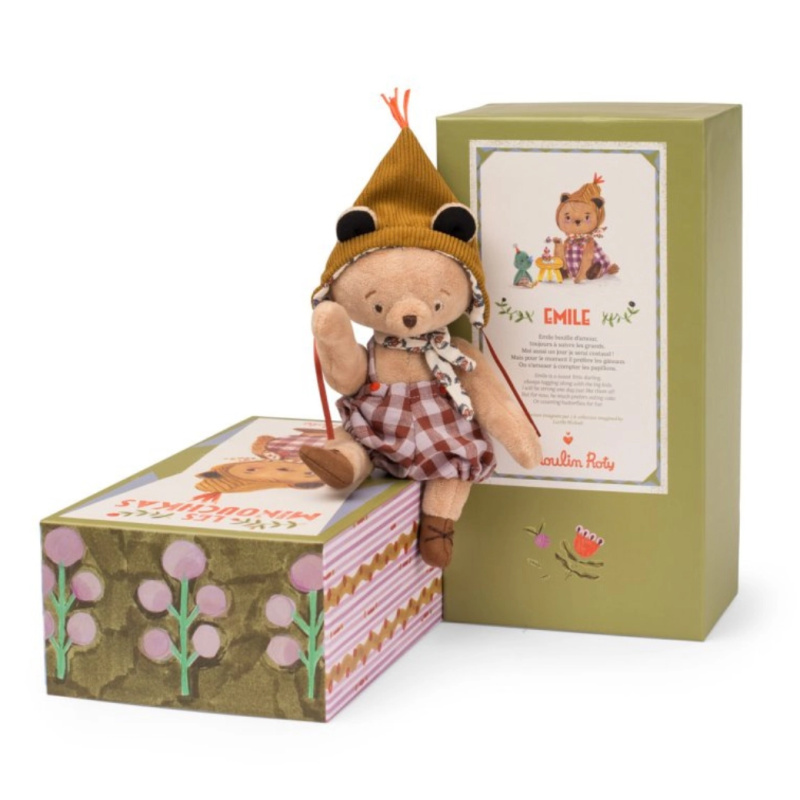 Medvěd Emile z kolekce Les Minouchkas od Moulin Roty