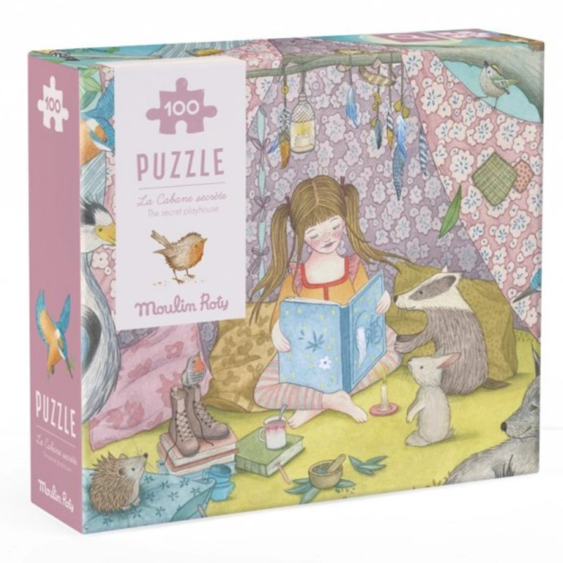Puzzle Tajná skrýš 100 dílků od Moulin Roty