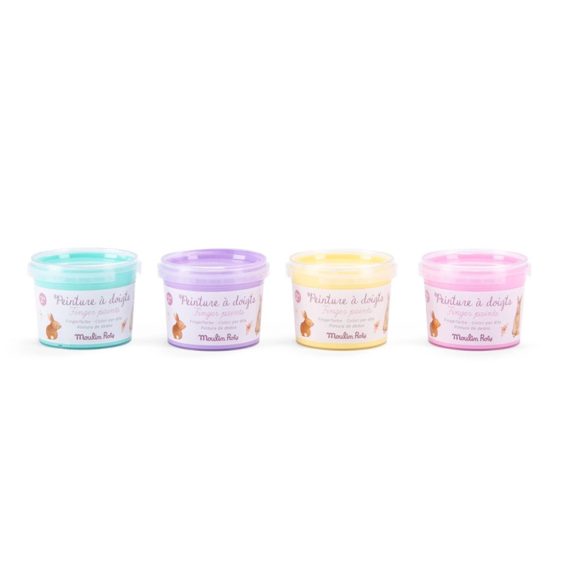 Pastelové prstové barvy Les Rosalies od Moulin Roty