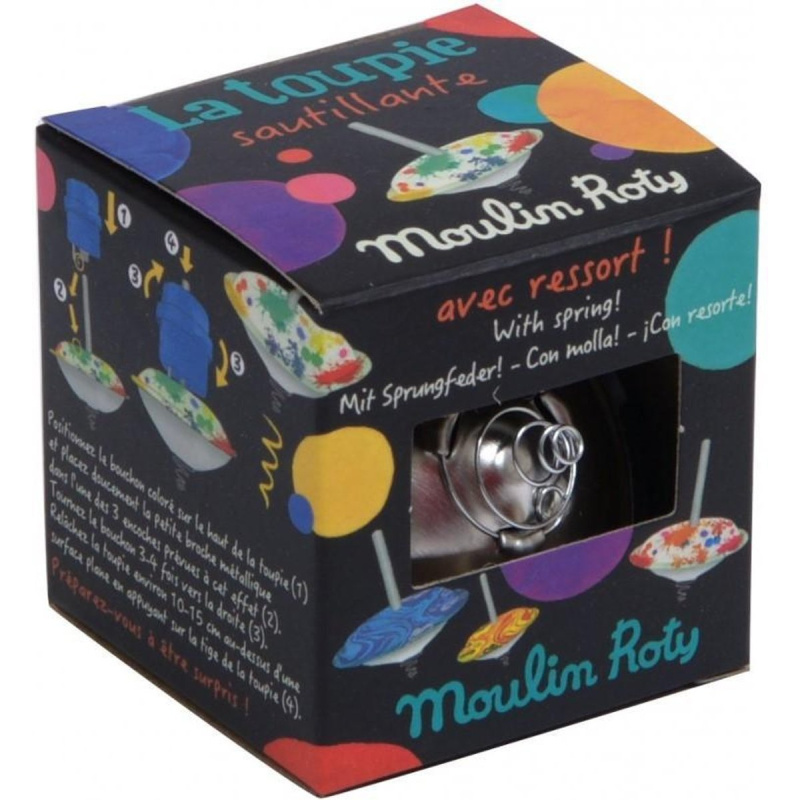 Moulin Roty Super skákací káča fialová