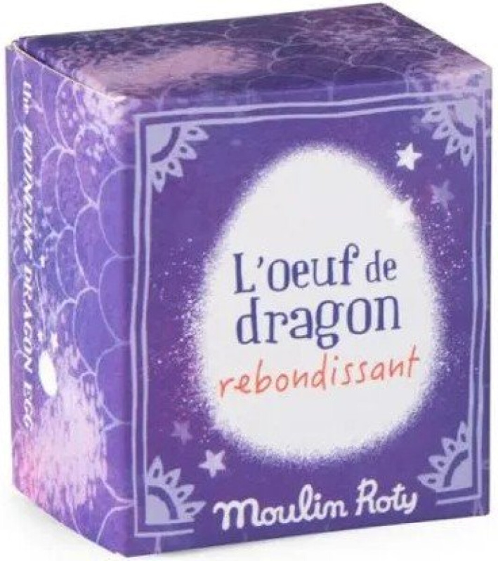 MOULIN ROTY Skákací dračí vajíčko - fialové