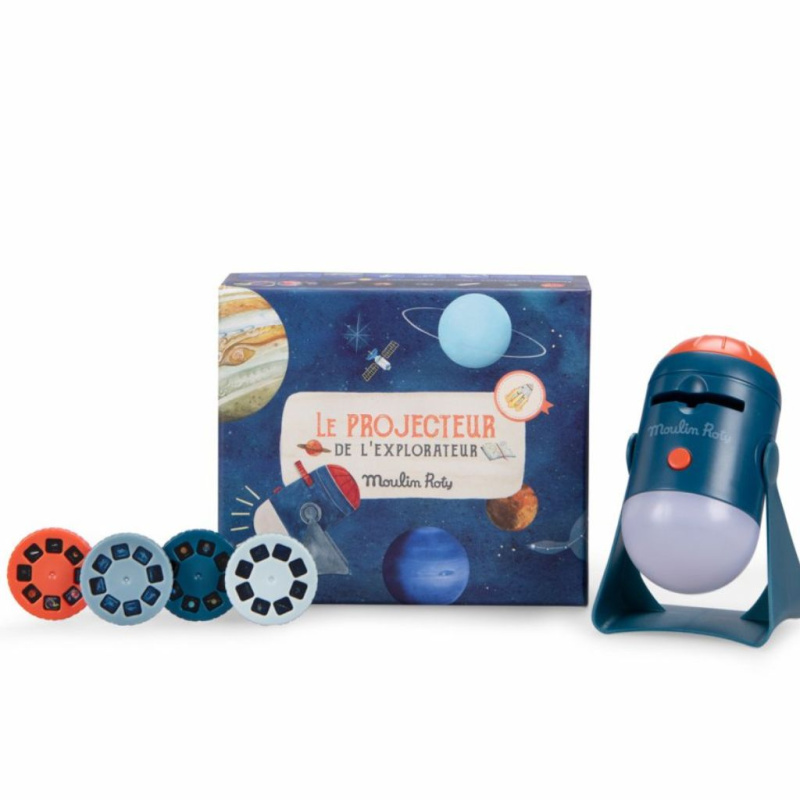 Projektor a noční světlo průzkumníka Moulin Roty