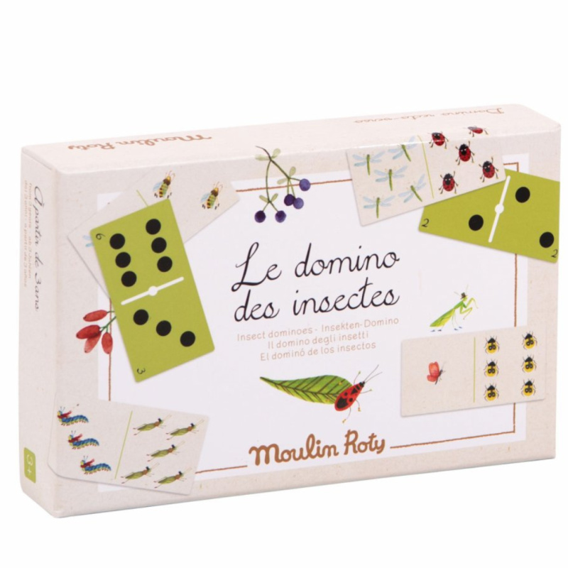 Oboustranné domino Hmyz od Moulin Roty