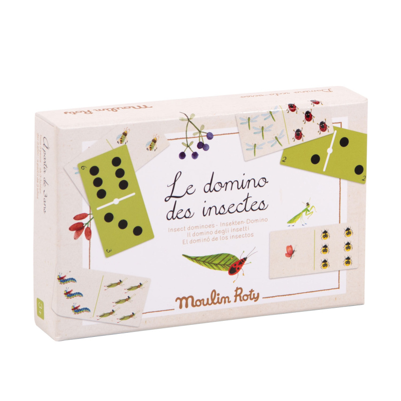 Oboustranné domino Hmyz od Moulin Roty