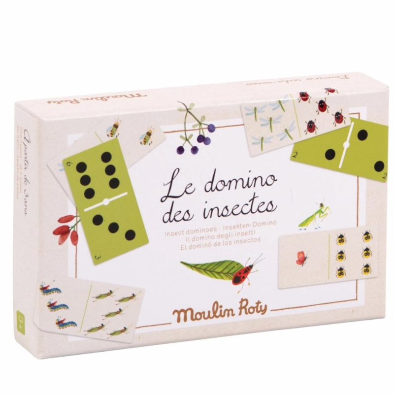 Oboustranné domino Hmyz od Moulin Roty