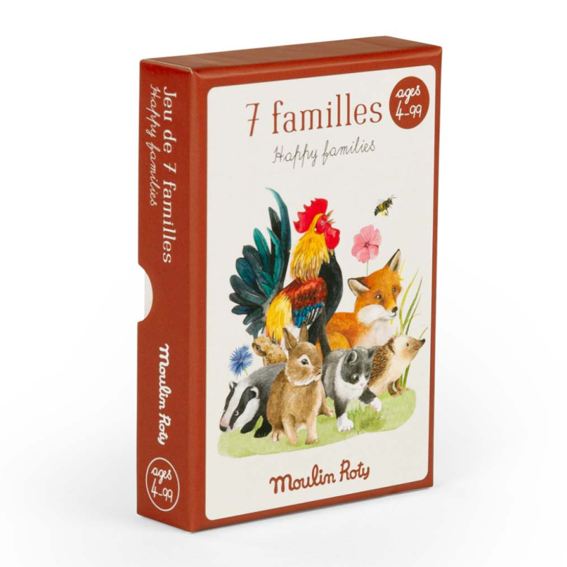 MOULIN ROTY Karetní hra Zvířecí rodina