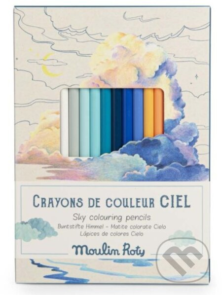 MOULIN ROTY Pastelky s omalovánkami