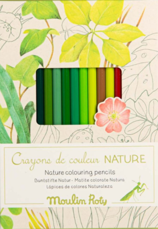 MOULIN ROTY Pastelky a omalovánky Le Jardin du Moulin