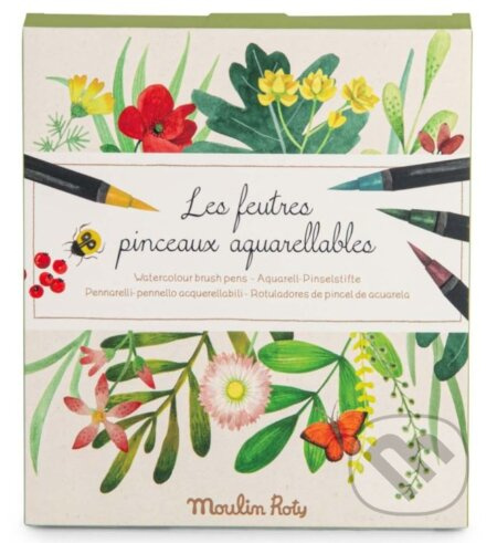 MOULIN ROTY Akvarelové fixy  Le Jardin du Moulin