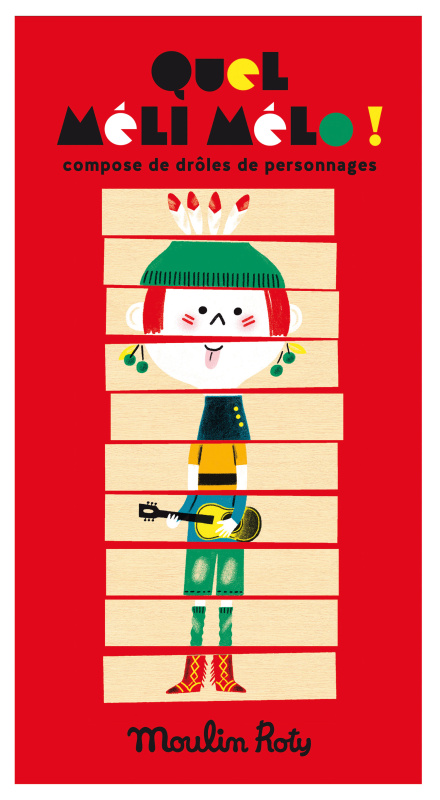 MOULIN ROTY Dřevěné puzzle Hudebníci