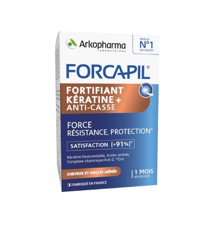 FORCAPIL Fortifiant keratin 60 kapslí