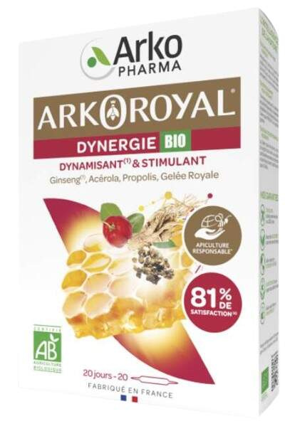 Arkopharma Arkoroyal Dynergie BIO 20x10 ml