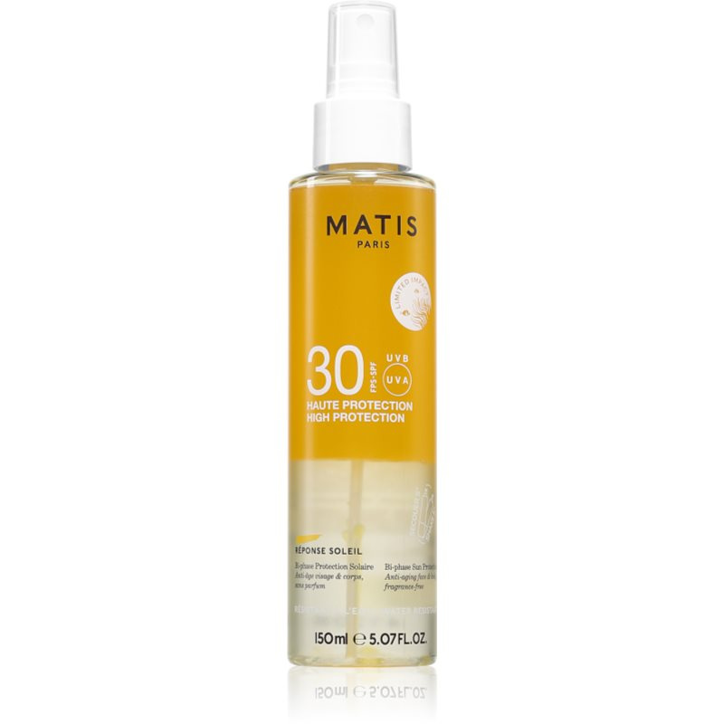 MATIS Paris Réponse Soleil Bi-phase Protection Solaire SPF30 suchý olej na opalování SPF 30 150 ml
