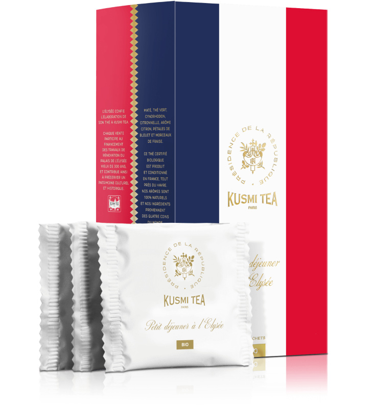 Kusmi Tea Kusmi Tea Organic Petit déjeuner a l´Elysée krabička s 24mi sáčky 48g 21691A1170