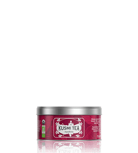 Kusmi Tea Sypaný ovocný čaj Aqua Rosa Bio, kovová dóza 20 g 21631A1030